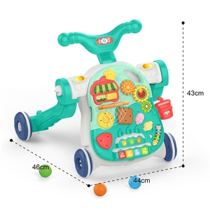 HUANGER <span class=keywords><strong>2022</strong></span>, el Andador para Bebés Multifuncional 4 en 1 Más Nuevo, Cochecito Educativo para Bebés con Música y Luz - Product Image 4