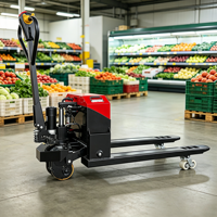Transpalette Électrique Autoporté 3T 5km/h Batterie 48V Chariot Élévateur Électrique Certifié CE QMIGA OEM ODM