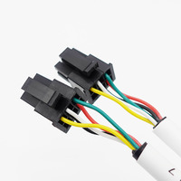 Kabel Harness Konduktor Aluminium Kustom Berinsulasi PBT 5-32 AWG dengan Konektor Adaptor untuk Penggunaan Elektronik & Komputer, Berperingkat IP66