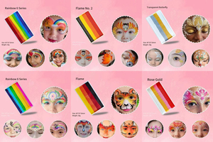 Paleta de <span class=keywords><strong>pintura</strong></span> facial activada por agua fácil de limpiar para <span class=keywords><strong>Halloween</strong></span> <span class=keywords><strong>pintura</strong></span> facial fiesta <span class=keywords><strong>cara</strong></span> <span class=keywords><strong>pintura</strong></span> corporal - Product Image 3