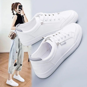 Ultime <span class=keywords><strong>scarpe</strong></span> basse con plateau da donna <span class=keywords><strong>scarpe</strong></span> casual da ragazza <span class=keywords><strong>scarpe</strong></span> sportive da donna di alta qualità con tomaia in pelle Pu - Product Image 6