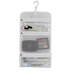 Bolsa de Viaje Transparente con Cierre y Gancho para Colgar, Personalizable con Logotipo, de EVA, para Mujer, para Cosméticos - Product Image 5