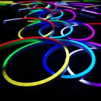 VH LIGHTING Tube rond lumineux en silicone, bande LED flexible, diffuseur de lumière LED, néon