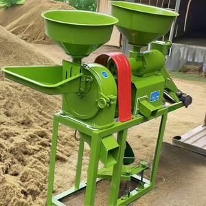 Nhà Máy Bán Buôn Hạt Crop Gạo-Cối Tuốt Thức Ăn Búa Tự Động Kết Hợp Mini Máy Phay Gạo Mill - Product Image 4