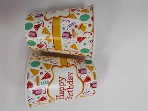 Gobelets en papier personnalisés imprimés pour café, jetables, pour fêtes, fabriqués au Guangdong - Product Image 4