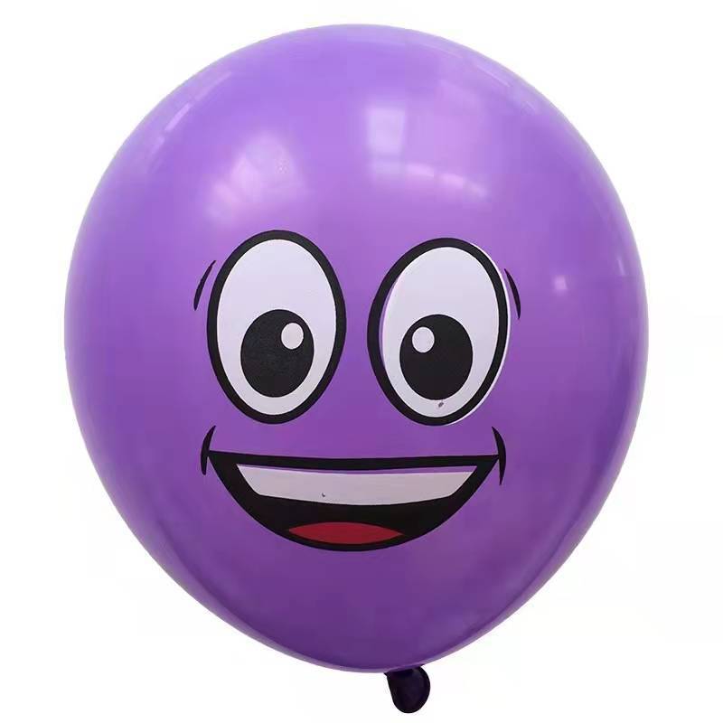 Ballons Extraterrestres Drôles – 12 Pièces En Latex Vert/blanc, Décoration Fête Anniversaire Et Activités Enfants