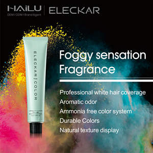 Tinta per Capelli Permanente <span class=keywords><strong>Senza</strong></span> Danni Eleckar Ammonia Mist, Tinta Dorata <span class=keywords><strong>Senza</strong></span> <span class=keywords><strong>Ammoniaca</strong></span>, Crema Colorante Professionale Idratante - Product Image 3