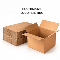 Boîte d'emballage à double paroi, grande, épaisse, solide, pour expédition, carton ondulé 5 plis, taille personnalisée, boîte en carton pour déménagement