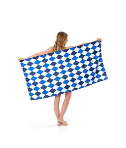 Quick Dry Microfiber Beach Towel Nordic style printed beach towel export high quality changeable bath towel Large 90*180