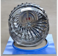 Ventilateur de cheminée à turbine éolienne de 150 mm pour l'évacuation des fumées domestiques