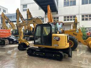 Excavatrice sur chenilles Caterpillar 308E2 d'occasion 2020 7 tonnes moteur KYB Hydraulics 0.38m godet en excellent état en stock - Product Image 2