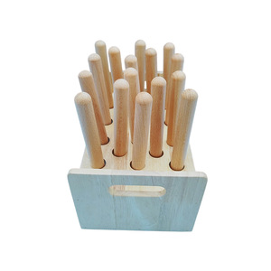 Wholesale Orff Percussion Instrument Wooden Rhythm Sticks Sets With <b>Storage</b> <b>Box</b> <b>Kids</b> Music Teaching Aids Set Music Accessories - Product Image 1
