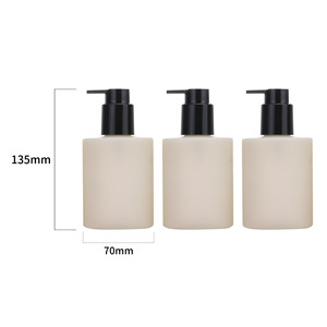 Flacon pompe cylindrique Hechengcheng 300 ml en plastique PET pour emballage de lotion corporelle - Product Image 5