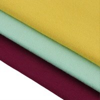 Tissu tricoté en jersey de Spandex 95% coton peigné résistant à l'usure, 5% coton, 32s, 200g, pour t-shirt