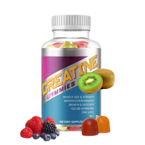 Gomitas de <span class=keywords><strong>Creatina</strong></span> Monohidratada con Sabor a Fresa de Grado Alimenticio, Gomitas de <span class=keywords><strong>Creatina</strong></span> a Granel - Product Image 1