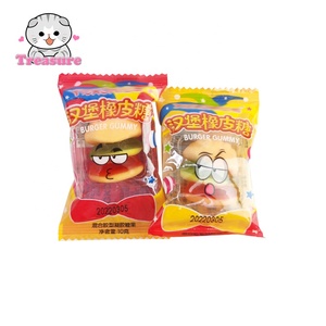 Hamburg Jelly Drops Fruit Gummy Candy Soft Candy Bag Embalaje - Product Image 5