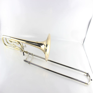 Trombón <span class=keywords><strong>de</strong></span> laca dorada Trombón <span class=keywords><strong>de</strong></span> latón dorado en clave <span class=keywords><strong>de</strong></span> B Flat Trombón <span class=keywords><strong>de</strong></span> rendimiento <span class=keywords><strong>de</strong></span> <span class=keywords><strong>banda</strong></span> profesional <span class=keywords><strong>de</strong></span> alta calidad TB022004 - Product Image 4