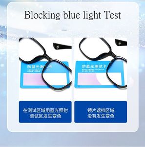 Özel Logo çiçek dekorasyonu moda dayanıklı Metal menteşe gözlük HD UV400 Anti mavi işık elmas yüz şekli erkekler kadınlar için - Product Image 6