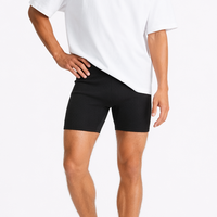 Pantalones Cortos de Compresión Premium para Gimnasio, Ajuste Corporal, Tela Elástica, Diseño Personalizado OEM ODM, Entrenamiento, Deporte, Yoga, para Hombre