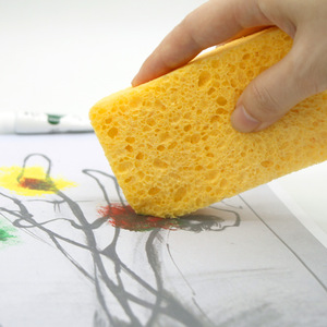 Éponge absorbante en pâte de bois, pinceau à aquarelle, poils en métal, outil artistique multifonctionnel pour étudiants - Product Image 3