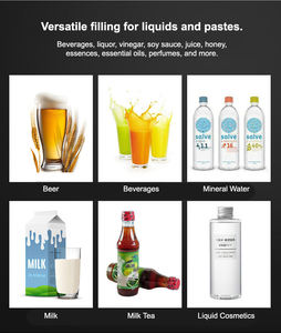 Machine de remplissage pneumatique pour miel, shampoing, lotion, détergent, crème, sauce, huile, cosmétiques, ketchup, gel, savon, beurre, fromage - Product Image 5