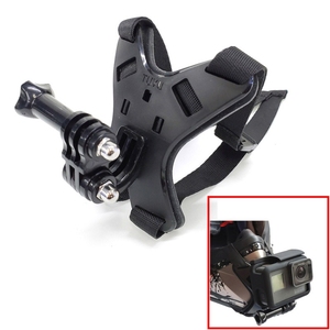 TUYU Motosiklet Kask Çene Aksiyon Kamerası Cep Telefonu Montaj Braketi Siyah Braket - Product Image 1