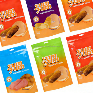 GP Custom Printed Resealable Freeze Snack Plastic Mylar Bags Aluminum Foil Food Packaging Stand Up Pouch Zip Lock Bag With Logo - Product Image 1