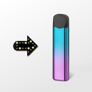 Briquet USB électronique coloré Briquet rechargeable Type-C Crystal Puffs Briquet - Product Image 2