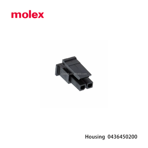 0436450200 2-delige <span class=keywords><strong>3.00Mm</strong></span> Draadaansluiting <span class=keywords><strong>Connector</strong></span> Nylon Behuizing Voor Hsg Rcpt Voor Ontvanger - Product Image 4