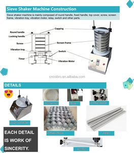 <span class=keywords><strong>Machine</strong></span> à tamiser les diamants pour l'analyse de la taille des granules en laboratoire, 200 mm, 300 mm, 400 mm - Product Image 6