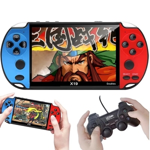 X19 Dual-person Handheld Game Console with 4.3-inch Screen for Two-player Games. Retro-style Dual-stick FC Handheld Console. - Product Image 1