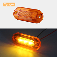 Feu de position latéral LED 12V IP67 rouge/ambre/blanc/violet pour camion, fourgonnette, remorque