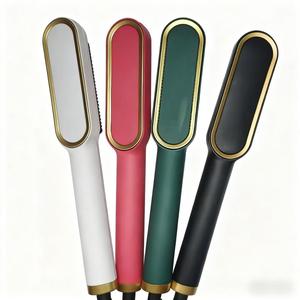 סיטונאי חשמלי 2-ב-1-1 באיכות גבוהה מקצועית קרמית שיער מסרק כפול יבש - Product Image 6