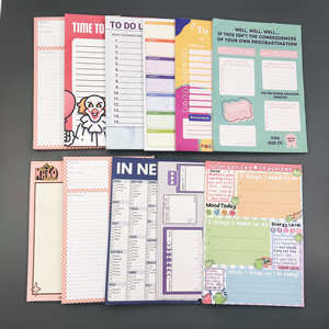 उच्च गुणवत्ता वाले कस्टम ए 4 ए 5 ए 6 साप्ताहिक दैनिक योजनाकार नोटबुक मुद्रित लोगो के साथ आंसू-ऑफ स्टिकी नोट्स - Product Image 5