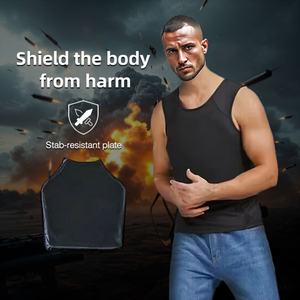 Chaleco de Seguridad Antipuñaladas Personalizable AmpsafeX, Camiseta con Placa Suave IIIA, Diseño Oculto, Equipo de Entrenamiento de Defensa Personal, Venta al Por Mayor - Product Image 4