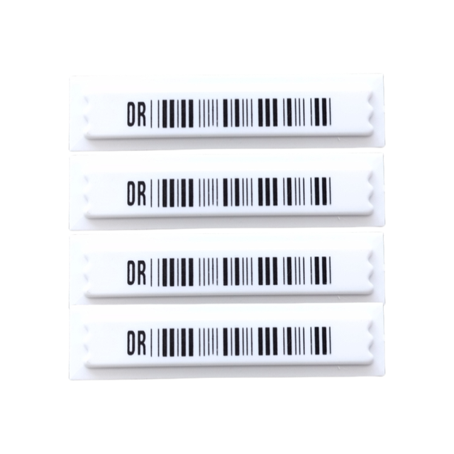 Hot-selling Anti Theft 58khz Barcode Dr Label Eas Soft Tags EAS Label for Cosmetic Store Narrow Labels Anti-theft