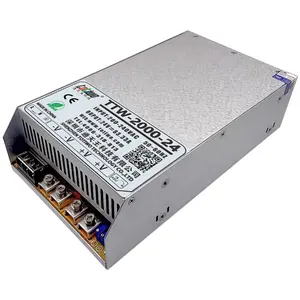 Alta potência ac para dc24v 12v 36v 48vvul300v 2000w comutação da fonte de alimentação impressora 2000w conversor de mudança rectificador industrial