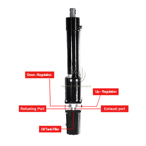 8000N-60000 N 800W Industrial Hydraulic <strong>Linear</strong> <strong>Actuator</strong> Heavy Duty <strong>Linear</strong> <strong>Actuator</strong> Ip67 <strong>Electric</strong> Hydraulic <strong>Cylinder</strong> Push Rod - Product Image 4