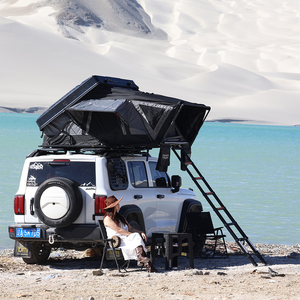 <span class=keywords><strong>Tente</strong></span> <span class=keywords><strong>de</strong></span> <span class=keywords><strong>toit</strong></span> <span class=keywords><strong>de</strong></span> voiture pour camping, prix d'usine, matériau ADA ABS, ouverture latérale, coque rigide, intérieur spacieux, avec échelle <span class=keywords><strong>de</strong></span> 2,3 m - Product Image 1