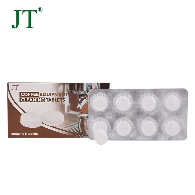 Eco-Friendly Packing All in One Cleaning Tablet Multi Function Coffee Maker Cleaning Tablets