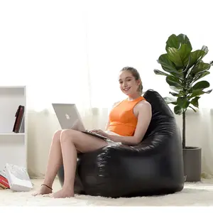 방수 호텔 유럽 미니멀리스트 현대 PU 가죽 온라인 구매 소파 침대 의자 콩 가방 커버 없음 충전