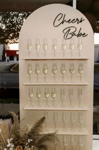 Mur à Champagne pour Décoration de Mariage, Porte-Verres, Présentoir à Champagne, Toile de Fond pour Événements, Mur à <span class=keywords><strong>Vin</strong></span> et Champagne - Product Image 5