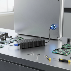 Cargador específico para herramientas eléctricas/robots con certificación CE/FCC/UKCA/ETL, cargador de batería de fosfato de hierro y litio de 14.6V13A - Product Image 1