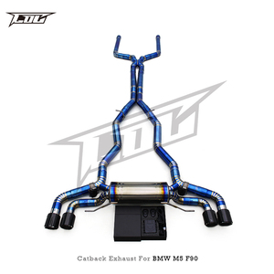 Sistema de Escape Boska con Válvula de Control Dinámico, Silenciador Catback de Alto Rendimiento OEM para BMW M5 F90 4.4T 2018-2023, Tuberías de Titanio - Product Image 6