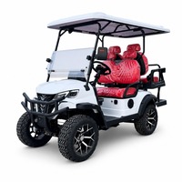Nouvelle voiturette de golf électrique 4 places 60V homologuée pour la route 2+2 Club Car 35 km/h autonomie 80-100 km OEM ODM