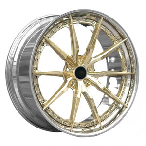 <span class=keywords><strong>Jantes</strong></span> en alliage d'aluminium forgé de qualité supérieure, légères, deux pièces, 18-22 pouces, pour modification de voiture - Product Image 1