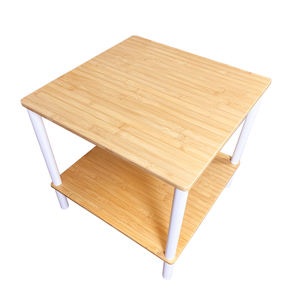 Youlike, mesas de centro, mesa auxiliar, mesitas de noche, mesa de salón de madera para dormitorio, sala de estar, Oficina - Product Image 2
