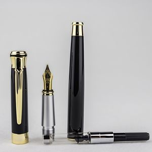 Ensemble de stylos plume en métal de luxe OEM de 24 ans de fabrication, logo personnalisé gravé, kits de cadeaux d'entreprise avec étui en cuir - Product Image 6