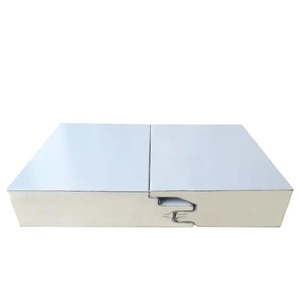 Système de mur-rideau sandwich en laine de roche/verre métallique, modèle de prévention des incendies, réduction du bruit et isolation acoustique - Product Image 1