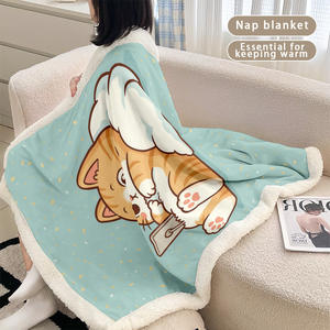 Wholesale Designer High Quality 100% Polyester Raschel <b>Blanket</b> Soft Warm Winter <b>Bed</b> <b>Blankets</b> Solid Pattern Knitted Technique - Product Image 3